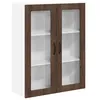 Image de vidaXL Meuble mural de cuisine ChÃªne marron 80 x 31 x 100 cm