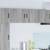 Image de vidaXL Meuble mural de cuisine 2 pcs Gris Sonoma 50 x 31 x 40 cm