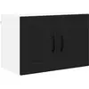 Image de vidaXL vidaXL Meuble mural de cuisine Noir 60 x 31 x 40 cm Bois d'ingénierie
