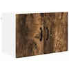 Image de vidaXL Meuble mural de cuisine avec Ã©tagÃ¨re ChÃªne fumÃ© 60 x 31 x 40 cm