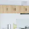 Image de vidaXL vidaXL Meuble mural de cuisine avec porte Chêne Sonoma 80 x 31 x 40 cm