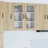 Image de vidaXL Meuble mural de cuisine 2 pcs ChÃªne Sonoma 40 x 31 x 80 cm