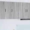 Image de vidaXL Meuble mural de cuisine avec porte Gris Sonoma 50 x 31 x 80 cm