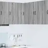 Image de vidaXL vidaXL Meuble mural de cuisine avec porte Gris Sonoma 57 x 57 x 80 cm