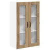 Image de vidaXL Meuble mural de cuisine ChÃªne artisanal 60 x 31 x 100 cm