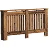 Image de vidaXL vidaXL Cache-Radiateur Bois Ancien 152 x 19 x 81,5 cm