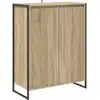 Image de vidaXL vidaXL Cabinet à chaussures Sonoma 79 x 36 x 100 cm Bois d'ingénierie