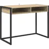Image de vidaXL vidaXL Bureau avec stockage Sonoma 100 x 50 x 75 cm Bois d'ingénierie