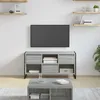 Image de vidaXL Meuble TV Gris Sonoma 100 x 36 x 49,5 cm Bois d'ingÃ©nierie
