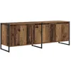 Image de vidaXL Meuble TV Bois Ancien 140 x 36 x 49.5 cm Bois d'ingÃ©nierie