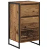 Image de vidaXL Buffet Bois Ancien 42 x 36 x 75.5 cm Bois d'ingÃ©nierie