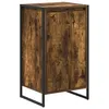 Image de vidaXL Buffet ChÃªne FumÃ© 43 x 36 x 75,5 cm Bois d'ingÃ©nierie