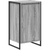 Image de vidaXL Buffet Gris Sonoma 43 x 36 x 75,5 cm Bois d'ingÃ©nierie
