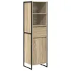 Image de vidaXL BibliothÃ¨que Sonoma 43 x 36 x 150.5 cm Bois d'ingÃ©nierie
