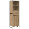 Image de vidaXL BibliothÃ¨que ChÃªne artisan 43 x 36 x 150.5 cm Bois d'ingÃ©nierie