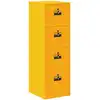 Image de vidaXL vidaXL Cabinet de Dossier 2 pcs Jaune moutarde 44 x 50 x 106.5 cm