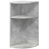 Image de vidaXL Table d'appoint Gris bÃ©ton 29,6 x 29,6 x 60 cm