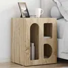Image de vidaXL Table de chevet 2 pcs ChÃªne Sonoma 40 x 35 x 50 cm