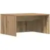 Image de vidaXL vidaXL Bureau mural Chêne artisanal 60 x 45 x 30 cm Bois d'ingénierie