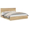 Image de vidaXL Lit de Rangement ChÃªne Sonoma 180 x 200 cm Bois d'ingÃ©nierie