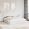 Image de vidaXL Lit de Rangement Blanc 160 x 200 cm Bois d'ingÃ©nierie