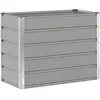 Image de Vidaxl JardiniÃ¨re Gris Clair 480 X 50 X 45 Cm Acier GalvanisÃ©
