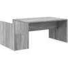 Image de vidaXL Table basse Gris Sonoma 90 x 45 x 35 cm Bois d'ingÃ©nierie