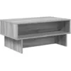 Image de vidaXL Table basse Gris Sonoma 80 x 46 x 35 cm Bois d'ingÃ©nierie