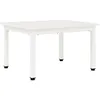 Image de vidaXL Table basse Blanc 60 x 50 x 36 cm Bois de pin massif