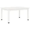 Image de vidaXL Table basse Blanc 60 x 50 x 36 cm Bois de pin massif