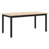 Image de vidaXL Table basse Naturel 100 x 50 x 45 cm Bois de pin massif