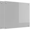 Image de vidaXL Protection de cuisine 2 pcs Gris clair 70 x 60 cm verre trempÃ©