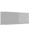 Image de vidaXL Protection de cuisine 2 pcs Gris clair 120 x 50 cm verre trempÃ©