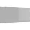 Image de vidaXL Protection de cuisine 2 pcs Gris clair 120 x 60 cm verre trempÃ©