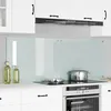 Image de vidaXL Protection de cuisine Blanc 80 x 60 x 0.8 cm verre trempÃ©