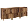 Image de vidaXL Buffets 3 pcs Bois Ancien 60 x 35 x 70 cm Bois d'ingÃ©nierie
