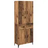Image de vidaXL Haut Armoire Bois Ancien 69,5 x 34 x 180 cm Bois d'ingÃ©nierie