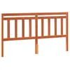 Image de vidaXL TÃªte de lit avec tÃªte de lit Cire marron 185,5 x 100 cm