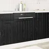 Image de vidaXL Armoire de cuisine ChÃªne noir 60 x 1,5 x 67 cm
