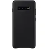 Image de Coque en cuir Samsung Noir pour Galaxy S10 Plus