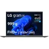 Image de LG LG gram 14Z90R-G.AP79F - 14" Core i7 I7-1360P 16 Go RAM 1 To SSD Gris AZERTY