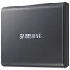 Image de Samsung Samsung T7 MU-PC500T - SSD - chiffré - 500 Go - externe (portable) - USB 3.2 Gen 2 (USB-C connecteur) - AES 256 bits - gris titan