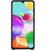 Image de Coque en silicone Samsung EF-PA415 pour Galaxy A41 Noir