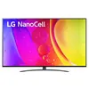 Image de LG 65NANO826QB - Classe de diagonale 65" Série Nano82 TV LCD rétro-éclairée par LED - Smart TV - ThinQ AI. webOS - 4K UHD (2160p) 3840 x 2160 - HDR - Nano Cell Display. DEL de façade - noir
