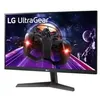 Image de LG UltraGear 24GN60R-B - Écran LED - jeux - 24" (23.8" visualisable) - 1920 x 1080 Full HD (1080p) @ 144 Hz - IPS - 300 cd/m² - 1000:1 - HDR10 - 1 ms - 2xHDMI DisplayPort - noir mat rouge métallique brillant déco