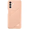 Image de Coque souple ultra fine avec porte-carte intégrée Samsung pour Galaxy A13 5G Pêche