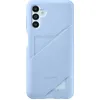 Image de Coque souple ultra fine avec porte-carte intégrée Samsung pour Galaxy A13 5G Bleu arctique