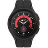 Image de Samsung Galaxy Watch5 Pro - 45 mm - titane noir - montre intelligente avec bande sport - affichage 1.4" - 16 Go - NFC Wi-Fi Bluetooth - 46.5 g