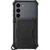 Image de Coque renforcée avec support amovible pour Samsung Galaxy S23 5G Gris Anthracite