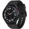 Image de Samsung Galaxy Watch6 Classic - 43 mm - Montre connectÃ©e avec bracelet - cuir Ã©cologique hybride - noir - taille du bracelet : S/M - affichage 1.3" - 16 Go - NFC, Wi-Fi, Bluetooth - 52 g - noir